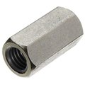 Newport Fasteners Coupling Nut, 1-1/2"-6, 316 Stainless Steel, Not Graded, 3-1/2 in Lg, 2 in Hex Wd 972286-PR-5